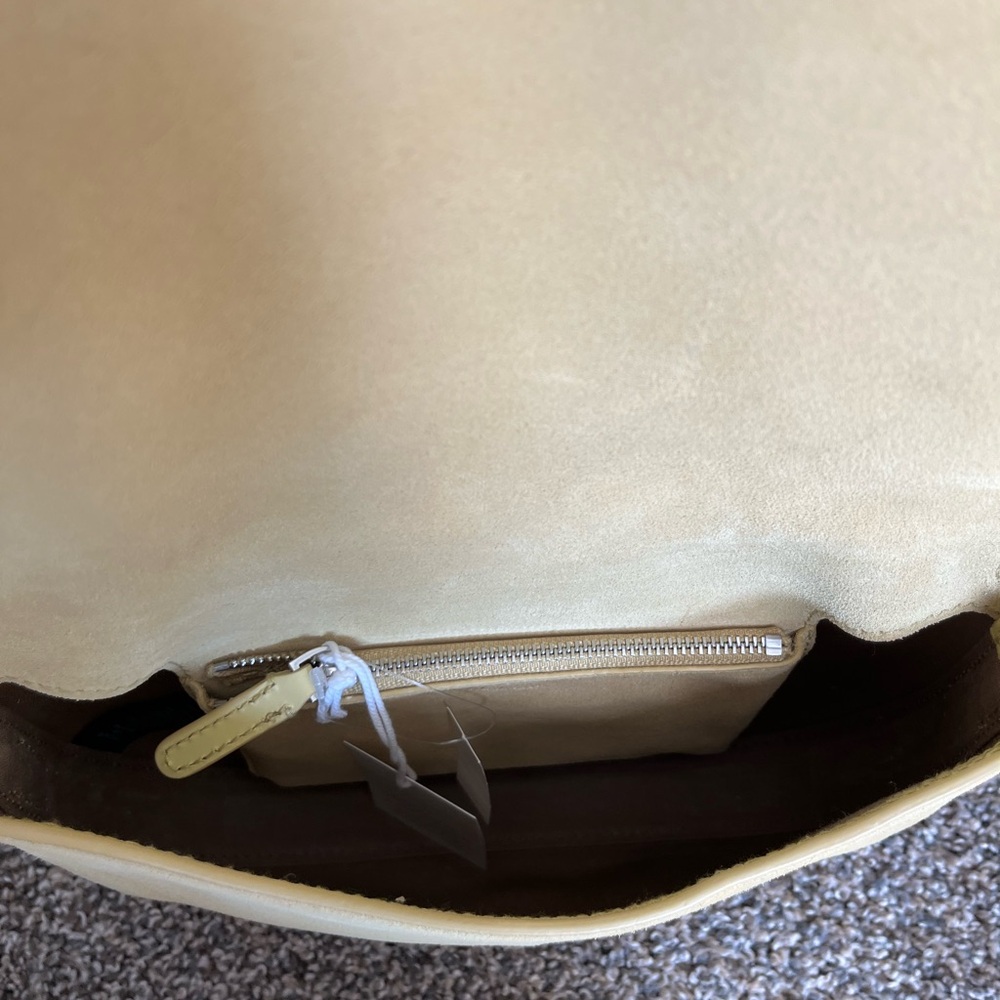 NWT Yellow Suede Dakota madewell bag - Picture 5 of 6